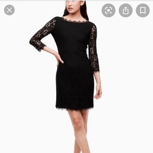 Aritzia Babaton Rafael Lace Dress - Black